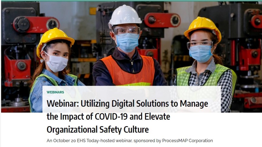 Webinar: Uso de soluciones digitales para gestionar el impacto de COVID-19 y mejorar la cultura de seguridad&nbsp;organizativa