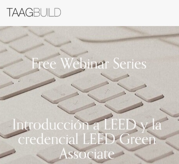 Webinar: Introducción a LEED y la credencial LEED Green&nbsp;Associate