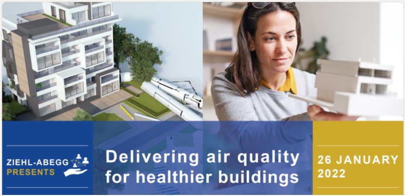 Webinar: Calidad del aire para edificios más&nbsp;saludables