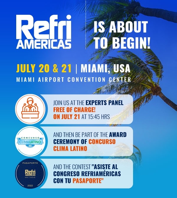 Evento: REFRIAMÉRICAS 2022 … Inicia&nbsp;mañana!!