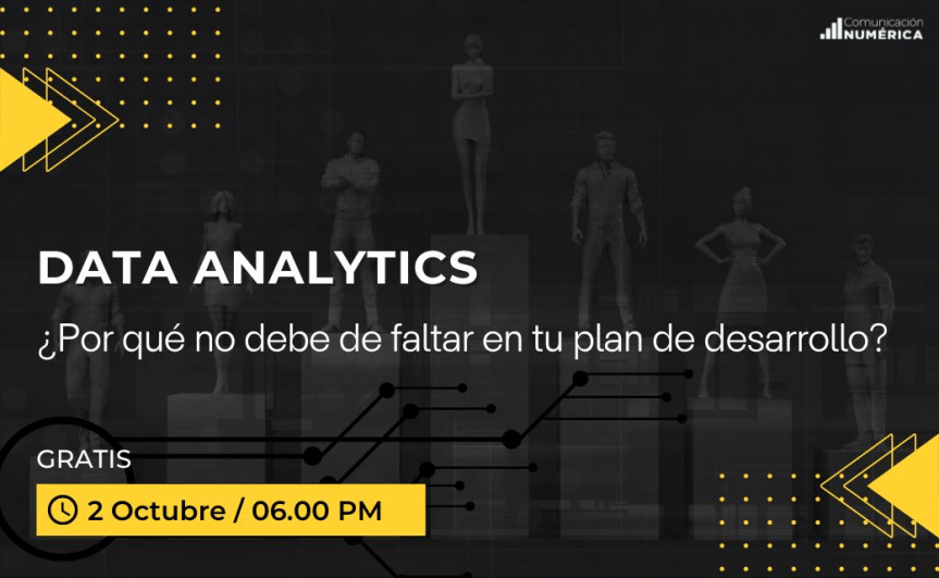 Webinar: Data Analytics para la optimización de&nbsp;procesos