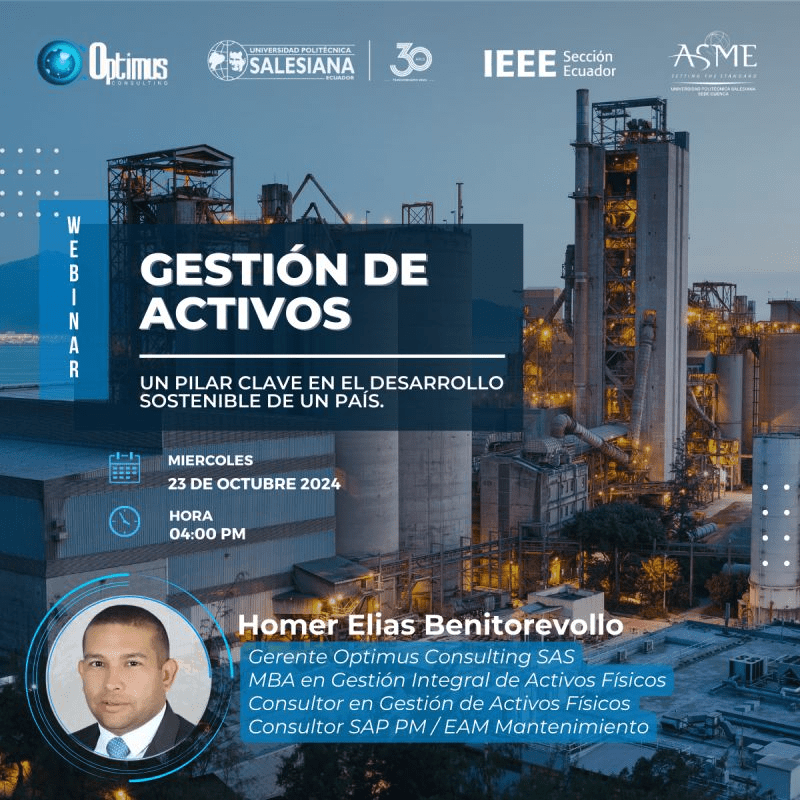 Webinar: Gestión de Activos – Un Pilar Clave en el Desarrollo Sostenible de un&nbsp;País