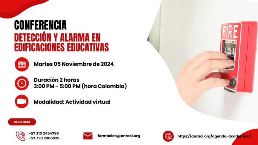 Webinar: Detección y Alarma en Edificaciones&nbsp;Educativas