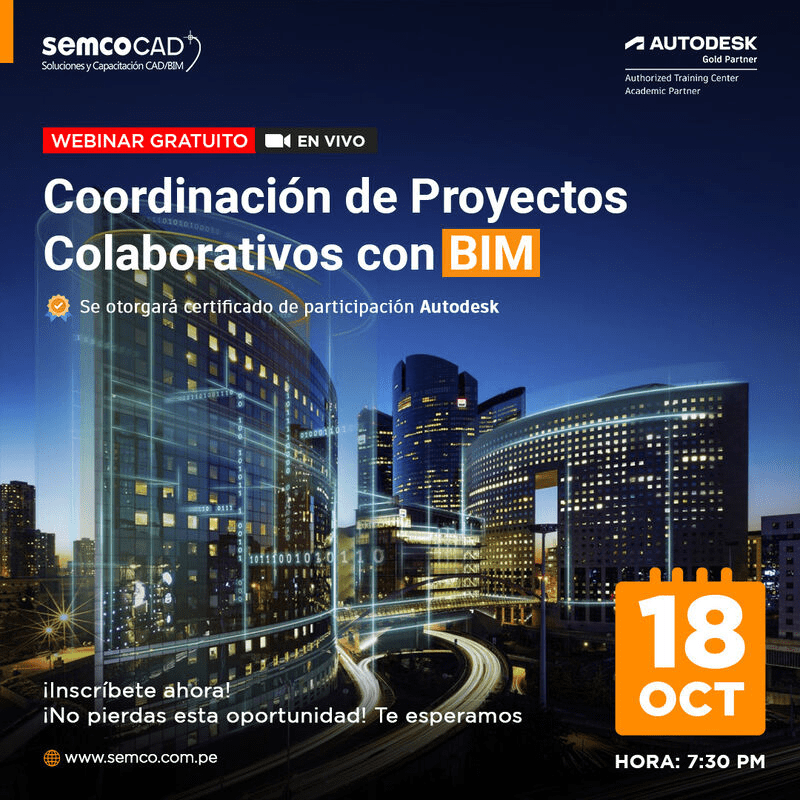 Webinar: Coordinación de Proyectos Colaborativos con&nbsp;BIM