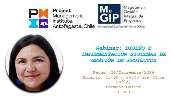 Webinar: Diseño e Implementación de Sistemas de Gestión de&nbsp;Proyectos