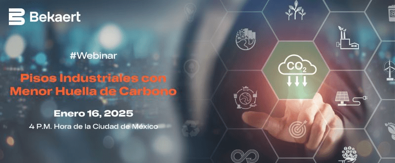 Webinar: Pisos Industriales con Menor Huella de&nbsp;Carbono