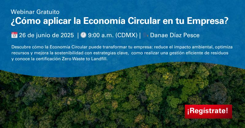 Webinar: ¿Cómo aplicar la economía circular en tu&nbsp;empresa?