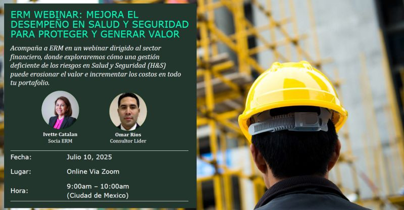 Webinar: Mejora el Desempeño en Salud y Seguridad para Proteger y Generar&nbsp;Valor