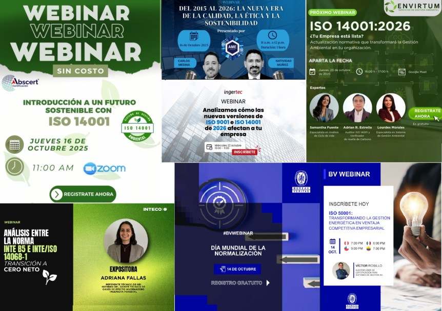 Webinar: Próximos 06 eventos para adelantarte a los cambios&nbsp;normativos